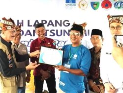 Nagari Ampiang Parak Resmi Dikukuhkan Sebagai Tsunami Ready Community (TRC) Tingkat Nasional