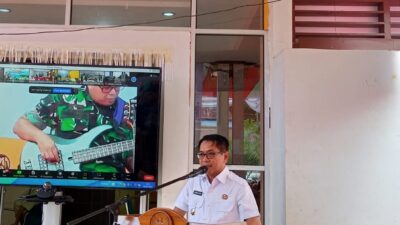 Wujud Kepedulian Pemerintah terhadap masyarakat, Bupati JKA Resmi Launching Bantuan Pangan 2025 di Batang Anai