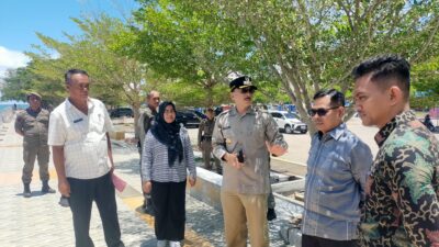 Bupati dan Wakil Bupati Pessel Tinjau Kawasan Wisata Carocok Painan