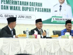 Bupati dan Wabup Pasaman Gelar Rakor Lengkap Dengan Seluruh Stake Holler Pemkab Pasaman