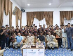 Dilepas Bupati Eka Putra, Tim Futsal Tanah Datar Wakili Sumbar