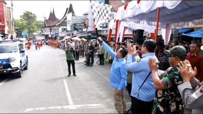 Semarak dan Meriahnya Pawai Alegoris di Tanah Datar