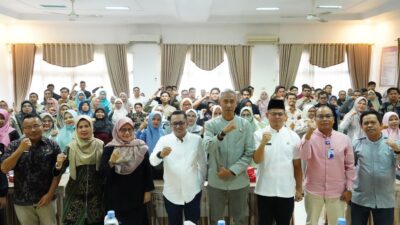 Sesuai Instruksi Presiden RI, Bupati Eka Putra Buka Rakor SLRT dan Sosialisasi DTSEN